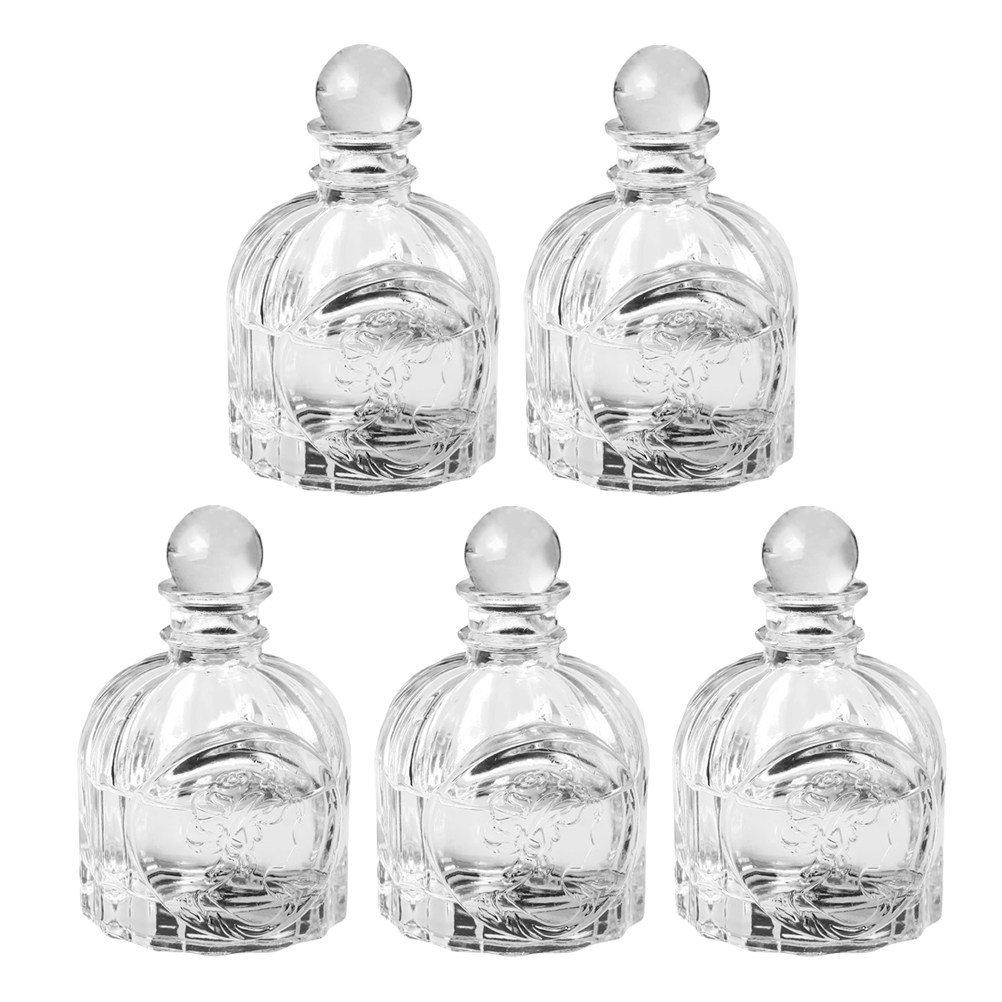 Home Fragrance And Diffuser - 5 Sets Duftflaschen, transparente Parfüm-Diffusorflaschen im
