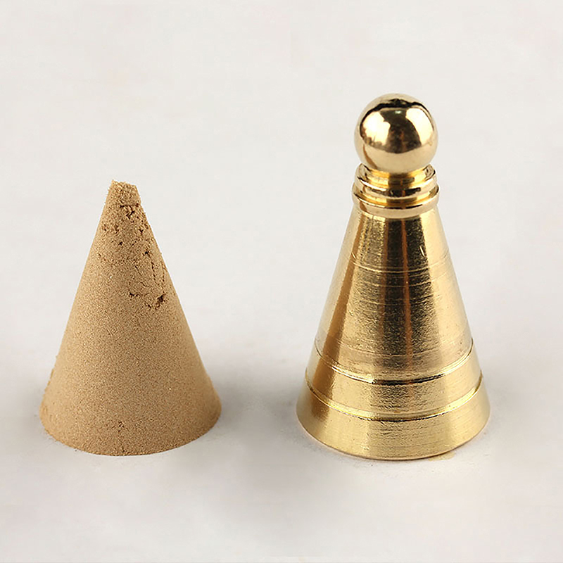 C Messing-Turm-Räucherform für – Incense Cone Holder Bewertung und Preis