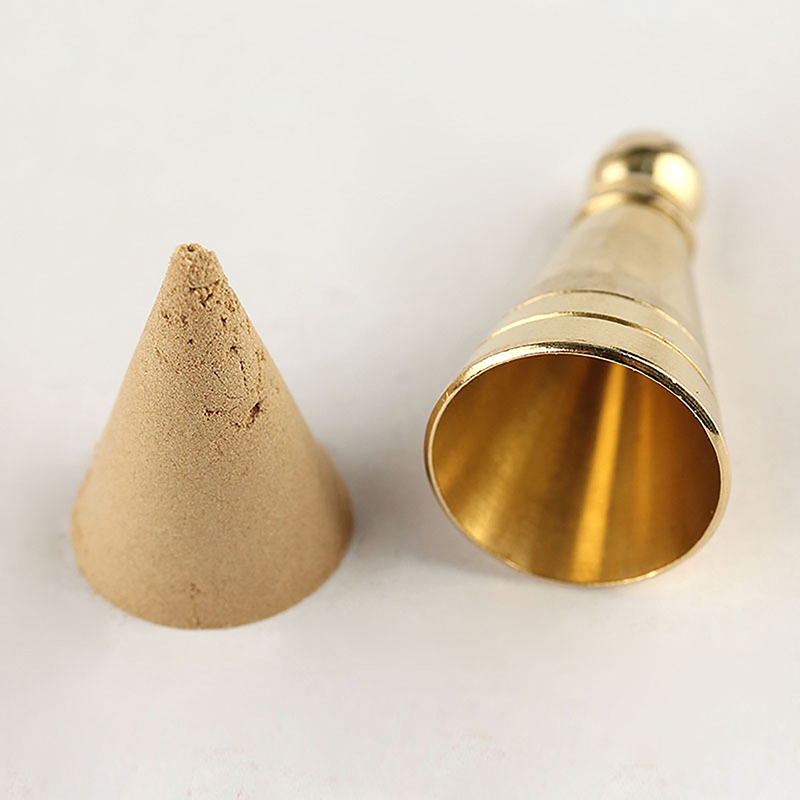 C Messing-Turm-Räucherform für – Incense Cone Holder Bewertung und Preis